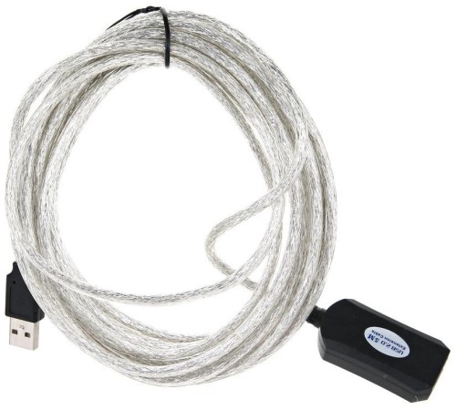 Кабель-адаптер/ Кабель-адаптер USB2.0-repeater, удлинительный активный <Am-->Af> 5м VCOM <VUS7049-5M> Кабель-адаптер/ Кабель-адаптер USB2.0-repeater, удлинительный активный <Am-->Af> 5м VCOM <VUS7049-5M>