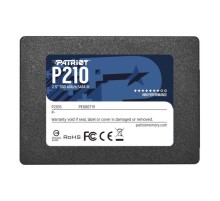 Твердотельный накопитель Patriot SSD P210 2TB SATA3 2.5” R520/W430 TBW 960TB 3D NAND