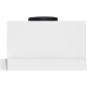 ВЫТЯЖКА HOMSair Flat 50 White/ встраиваемая, кнопочное управление, 2 скорости, 520 м3/ч, до 20 м2, 45 дБ, угольный фильтр CF110 - 1 шт, ШхВхД: 500х176х280 мм, белый цвет