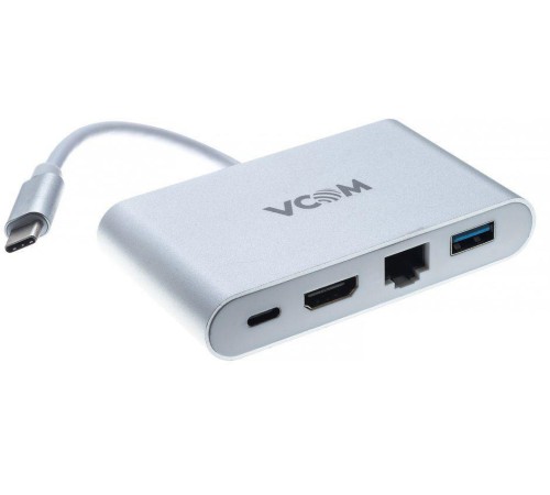 Кабель-адаптер/ Кабель-адаптер USB3.1 Type-CM-->HDMI+USB3.0+RJ45+PD charging VCOM <CU455> Кабель-адаптер/ Кабель-адаптер USB3.1 Type-CM-->HDMI+USB3.0+RJ45+PD charging VCOM <CU455>