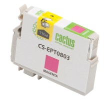 -/ Картридж струйный Cactus CS-EPT0803 T0803 пурпурный (11.4мл) для Epson Stylus Photo P50/PX650/PX660/