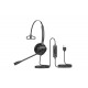 Гарнитура для IP телефонов Fanvil HT301-U USB Headset, Leather cushions, 260° bendable boom arm, Dual Color LED Indicator, Supports ENC technology Noise Cancellation, Mono Headset