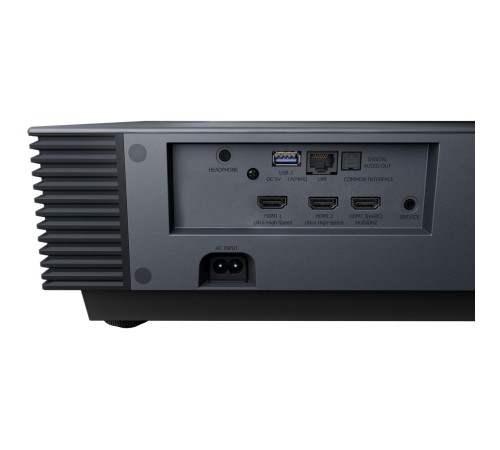 Лазерный проектор TV 120'' Hisense/ 80~150", Projector Triple-Chroma, 4K UHD, 25 000ч, 3000Лм, 4K@60Hz, 2K@240Hz, 2K@120Hz, 15W x 2 + 10w ? 2 treble, VIDAA U7.6, Voice assistant, HDMI 2.1x2, HDMI 2.0x1, USB 3.0x1, USB 2.0x1, Bluetooth, WiFi, AirPlay Лазерный проектор TV 120'' Hisense/ 80~150", Projector Triple-Chroma, 4K UHD, 25 000ч, 3000Лм, 4K@60Hz, 2K@240Hz, 2K@120Hz, 15W x 2 + 10w ? 2 treble, VIDAA U7.6, Voice assistant, HDMI 2.1x2, HDMI 2.0x1, USB 3.0x1, USB 2.0x1, Bluetooth, WiFi, AirPlay