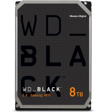 Жесткий диск/ HDD WD SATA3 8Tb Black 7200 128Mb 3.5"" 1 year warranty  (replacement WD8001FZBX)
