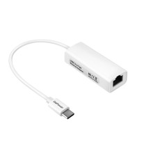 Адаптер GoPower Type-C (m)-RJ-45 (f) 100 мб/с белый (1/100)