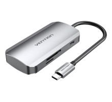 Мультифункциональный хаб Vention USB-C > USB 3.0x3/SD/TF/PD