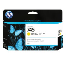 Картридж/ HP 745 130-ml Yellow Ink Cartridge