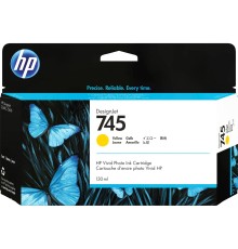Картридж/ HP 745 130-ml Yellow Ink Cartridge