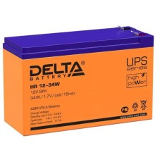  Delta Аккумуляторная батарея для ИБП HR 12-34W (12V/9Ah)