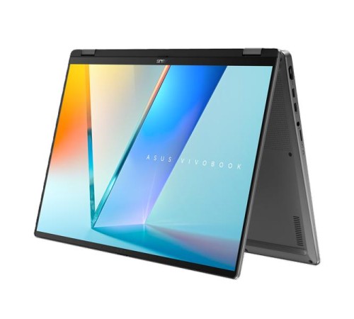 Ноутбук ASUS Vivobook 16 Flip TP3607SA-RJ068W Intel Core Ultra 7  256V 16GB 2.2 GHz/LPDDR5X 16GB/ 1TB PCIE G4 SSD Intel Arc/16" OLED WQXGA+ BEND GLARE TOUCH(120HZ/ WIN11 HOME 1.50 kg Matte Gray