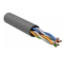 ITK Каб. в. п. U/UTP кат. 5E 4х2х24AWG PATCH LSZH 500м сер.