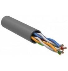ITK Каб. в. п. U/UTP кат. 5E 4х2х24AWG PATCH LSZH 500м сер.