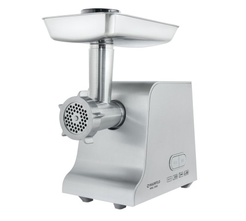 Мясорубка MAUNFELD/ Мясорубка MAUNFELD MMG.3000S, мощность 3000 Вт, производительность 3,9 кг/мин, 5 насадок, реверс, защита от перегрузки, контейнер для хранения насадок, блокировка при перегреве, цвет нержавеющая сталь Мясорубка MAUNFELD/ Мясорубка MAUNFELD MMG.3000S, мощность 3000 Вт, производительность 3,9 кг/мин, 5 насадок, реверс, защита от перегрузки, контейнер для хранения насадок, блокировка при перегреве, цвет нержавеющая сталь