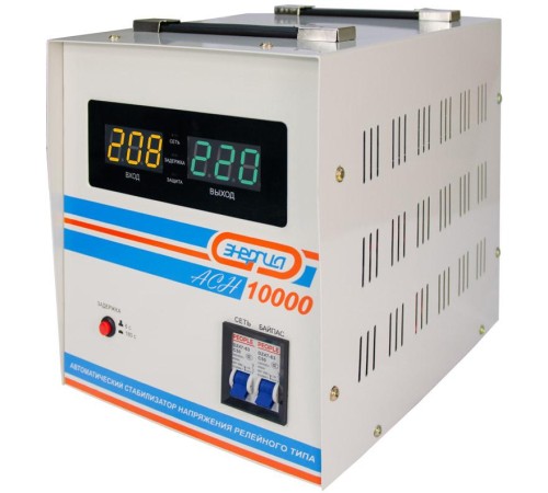 Стабилизатор АСН-10 000 ЭНЕРГИЯ с цифр.дисплеем/ Stabilizer ASN-10 000 ENERGY with digital display Стабилизатор АСН-10 000 ЭНЕРГИЯ с цифр.дисплеем/ Stabilizer ASN-10 000 ENERGY with digital display