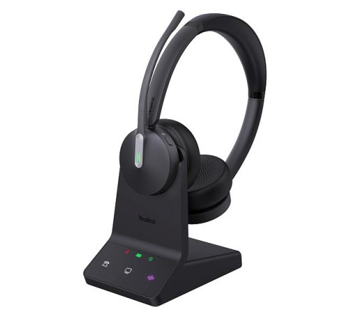 Гарнитура YEALINK WH64 Dual UC Дуо, Беспроводная, HD звук, 160м DECT, Bluetooth, Шумоподав,