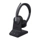 Гарнитура YEALINK WH64 Dual UC Дуо, Беспроводная, HD звук, 160м DECT, Bluetooth, Шумоподав,
