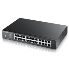 Коммутатор Smart L2 Zyxel GS1900-24E, rack 19", 24xGE, настольный, бесшумный