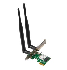 Адаптер Wi-Fi/ "Сетевой PCIe Адаптер  AX3000 Wi-Fi 6 Bluetooth 5.0 PCIe