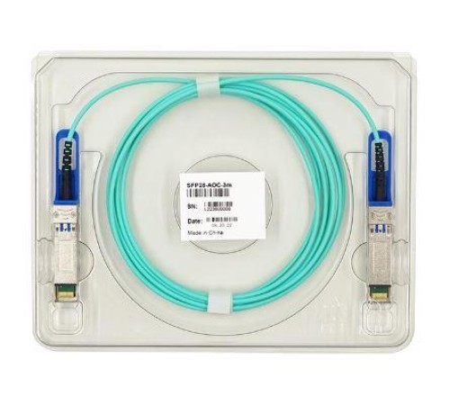 Кабель LR-Link Active Optical Cable 25Gb SFP28 to SFP28, 3 m, multimode 850 nm