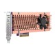 Адаптер QNAP QM2-2P-344A 2xM.2 22110\2280 PCIe (Gen3 x4) NVMe SSD, Low-profile and Full-height brackets incl
