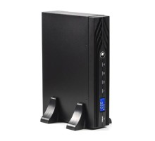 Источник бесперебойного питания (9903) SKAT-UPS 1000-RACK-ON-E ИБП 900 Вт, online, синус,внешн. АКБ х 2 шт, 8xC13
