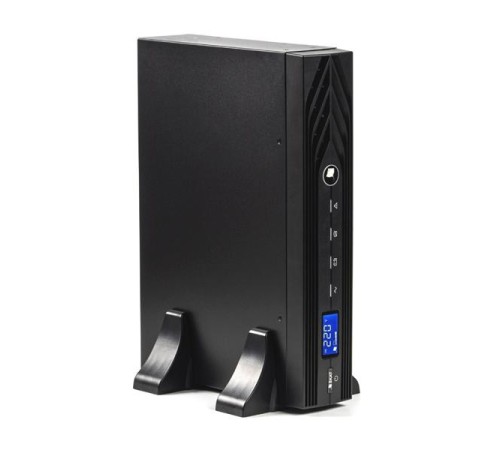 Источник бесперебойного питания (9903) SKAT-UPS 1000-RACK-ON-E ИБП 900 Вт, online, синус,внешн. АКБ х 2 шт, 8xC13
