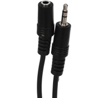 Кабель/ Кабель удлинительный 3.5 Jack (M) - 3.5 Jack (F), стерео, аудио, 1.5м VCOM <VAV7179-1.5M>