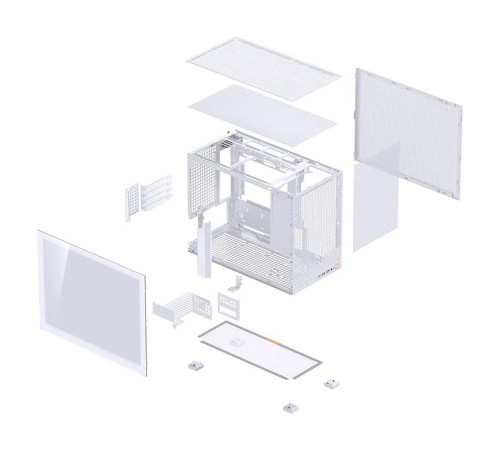 Корпус без блока питания/ Case JONSBO D32 PRO, Mini-Tower, TG, no fan, 2xUSB-A 3.2 + 1xUSB-C 3.2, mATX, mDTX, mITX White Корпус без блока питания/ Case JONSBO D32 PRO, Mini-Tower, TG, no fan, 2xUSB-A 3.2 + 1xUSB-C 3.2, mATX, mDTX, mITX White