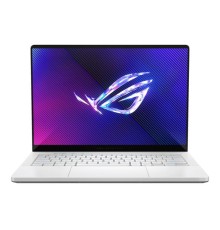 Ноутбук/ ASUS ROG Zephyrus G14 GA403UU-QS080 14"(2880x1800 OLED 120Hz)/AMD Ryzen 7 8845HS(3.8Ghz)/16384Mb/1024PCISSDGb/noDVD/Ext:nVidia GeForce RTX4050(6144Mb)/Cam/BT/WiFi/73WHr/war 1y/1.5kg/Platinum White/DOS