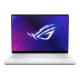 Ноутбук/ ASUS ROG Zephyrus G14 GA403UU-QS080 14"(2880x1800 OLED 120Hz)/AMD Ryzen 7 8845HS(3.8Ghz)/16384Mb/1024PCISSDGb/noDVD/Ext:nVidia GeForce RTX4050(6144Mb)/Cam/BT/WiFi/73WHr/war 1y/1.5kg/Platinum White/DOS