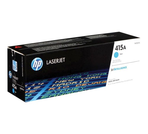 Тонер-картридж/ HP 415A Cyan LaserJet Toner Cartridge Тонер-картридж/ HP 415A Cyan LaserJet Toner Cartridge