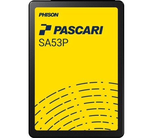 Твердотельный накопитель PHISON SSD SA53P  3840GB SATA 2.5" 3D TLC R530/W500MB/s (98/35 KIOPS) 1DWPD, MTBF 2M hours, SSD Enterprise Solid State Drive, 1 year, OEM