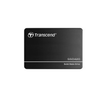 Твердотельный накопитель/ Transcend SSD SSD 420I, 1024GB, 2.5" 7mm, SATA3, MLC, R/W 530/470MB/s, IOPs 75 000/75 000, TBW 2940, DWPD 2.6 (3 лет)