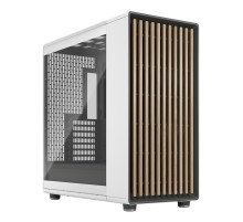 Корпус ПК без блока питания/ Case Fractal Design North XL TG Dark Tint, Full-Tower, 3x140mm, 2xUSB-A 3.2 + 1xUSB 3.2 Type-C E-ATX, ATX, mATX, mITX Wood panel, Chalk White