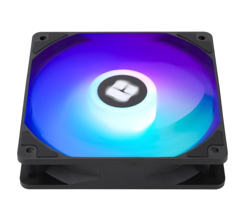 Кулер для корпуса/ Case Cooler Thermalright TL-C12C-S (120x120x25mm, 4-pin PWM, ARGB, 66.17CFM, 25.6dBA, 1550RPM, Black)