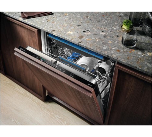Встраиваемые посудомоечные машины ELECTROLUX/ загрузка на 14 комплектов посуды, сенсорное управление, 7 программ, 59.6x55x82 см, черный цвет, сушка: с открыванием дверцы, индикация на полу: проекция дисплея Встраиваемые посудомоечные машины ELECTROLUX/ загрузка на 14 комплектов посуды, сенсорное управление, 7 программ, 59.6x55x82 см, черный цвет, сушка: с открыванием дверцы, индикация на полу: проекция дисплея