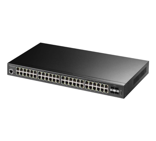 Коммутатор/ 48-Port Layer 2 Managed Gigabit PoE++ Switch with 4 10G SFP ports 720W Коммутатор/ 48-Port Layer 2 Managed Gigabit PoE++ Switch with 4 10G SFP ports 720W