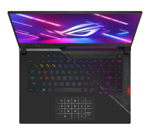 Ноутбук/ ASUS ROG G533ZX-LN087W 15.6"(2560x1440 (матовый, 240Hz, 3ms) IPS)/Intel Core i9 12900H(2.5Ghz)/32768Mb/1024PCISSDGb/noDVD/Ext:nVidia GeForce RTX3080Ti(16384Mb)/BT/WiFi/90WHr/war 1y/2.3kg/Off Black/W11 + Support NumberPad +backpack +Keystone Ноутбук/ ASUS ROG G533ZX-LN087W 15.6"(2560x1440 (матовый, 240Hz, 3ms) IPS)/Intel Core i9 12900H(2.5Ghz)/32768Mb/1024PCISSDGb/noDVD/Ext:nVidia GeForce RTX3080Ti(16384Mb)/BT/WiFi/90WHr/war 1y/2.3kg/Off Black/W11 + Support NumberPad +backpack +Keystone