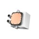 Система охлаждения/ Water Cooling System PCCooler DS360 WH (310W, 360mm, LED temp., White, ARGB Pump/ Fans: 3x120mm, 86.73CFM, 28dBA, 2200RPM/ Pump height 67mm, 28dBA, 3200RPM, Rad thickness 27mm/ S: 1851, 1700, 1200, 20XX, 115X, AM5, AM4)