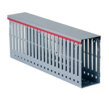 Короб перфорированный, серый RL75 25x30