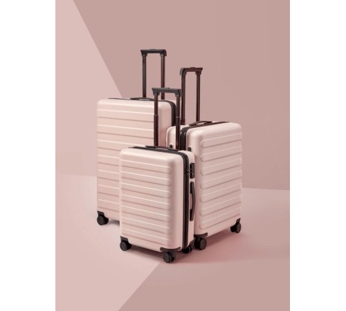 Чемодан NINETYGO Rhine Luggage  20" розовый (Мятая упаковка)