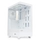 Корпус без блока питания/ Case HSPD F510, Panoramic Mid Tower, White, TG, 0.5 SPCC, 3x120mm ARGB (FNW010) ATX, mATX, mITX 180/280/160mm 1x2.5", 1x3.5", 7xPCI 2xUSB-A 3.0 356x218x467mm