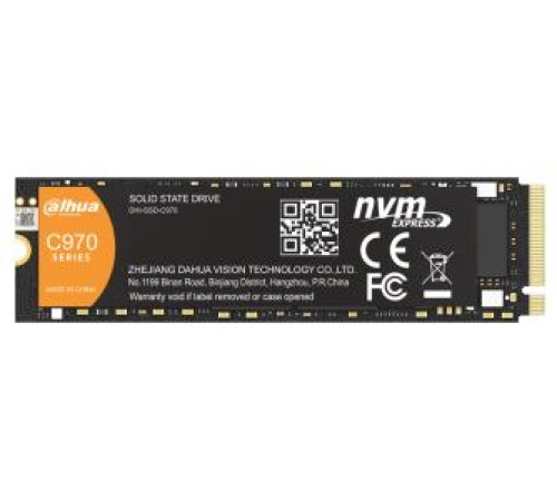 SSD накопитель Dahua SSD C970 512GB M.2 2280 PCIe4x4 3D NAND TLC, R/W up to 5035/2600MB/s, IOPS(R4K) 391K/548K, TBW 1000TB 3y wty SSD накопитель Dahua SSD C970 512GB M.2 2280 PCIe4x4 3D NAND TLC, R/W up to 5035/2600MB/s, IOPS(R4K) 391K/548K, TBW 1000TB 3y wty