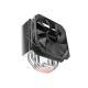 Кулер для процессора/ CPU Cooler PCCooler PALADIN 400 (200W, 4-pin PWM, 157mm, Al/Cu, 4x6mm, 1x130mm, 76.85CFM, 29dBA, 1600RPM, S: 1851/1700/1200/115X, AM5/AM4, silver, black)