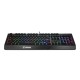 клавиатура проводная Gaming Keyboard MSI VIGOR GK20, Wired, membrane Keyboard with ergonomic keycaps and wrist rest.  12 Key Anti-ghosting Capability. Water Resistant (spill-proof), Static multi-colour backlighting, Black