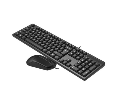 Клавиатура + мышь A4Tech KK-3330S клав:черный мышь:черный USB (KK-3330S USB (BLACK))