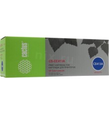 -/ Картридж лазерный Cactus CS-CE413A CE413A пурпурный (2600стр.) для HP CLJ Pro 300/400/M351