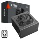 Блок питания ПК/ Power Supply PCCooler, 550W 80+ White (ATX, ATX 2.4, Non-modular, 1x24(20+4)pin 550mm, 1xCPU*2 8(4+4)pin 610+150mm, 1xPCIe*2 8(6+2)pin 510+150mm, 2xSATA*3+MOLEX4pin*1 450+150+150+150mm , Active, 120x120mm, 140x150x86mm, APFC, OVP, SCP, OP