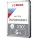 Жесткий диск/ HDD Toshiba X300 SATA3 6Tb 3.5"" 7200 256Mb 1 year warranty (replacement HDWR160UZSVA, ST6000DM004)