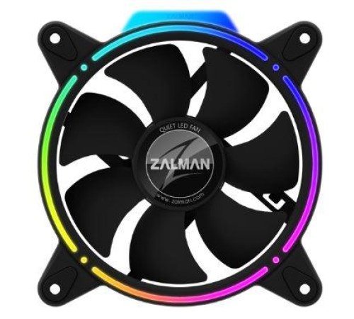 Вентилятор для корпуса ZALMAN ZM-RFD120A, 120x120x25mm, 3 PIN ADDRESSABLE, 800-1500 RPM, 25.6DBA, HYDRAULIC BEARING